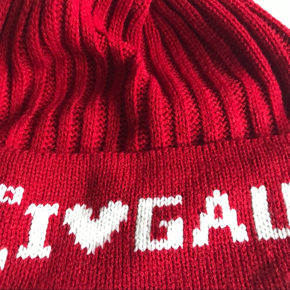 •❤️SOLD❤️ JEAN PAUL I❤️GAULTIER ICON BEANIE HAT RARE VINTAGE - Picture 7 of 9